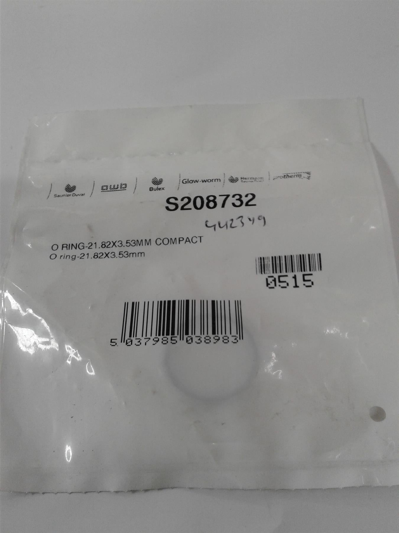 NEW GLOWWORM COMPACT ORING S208732