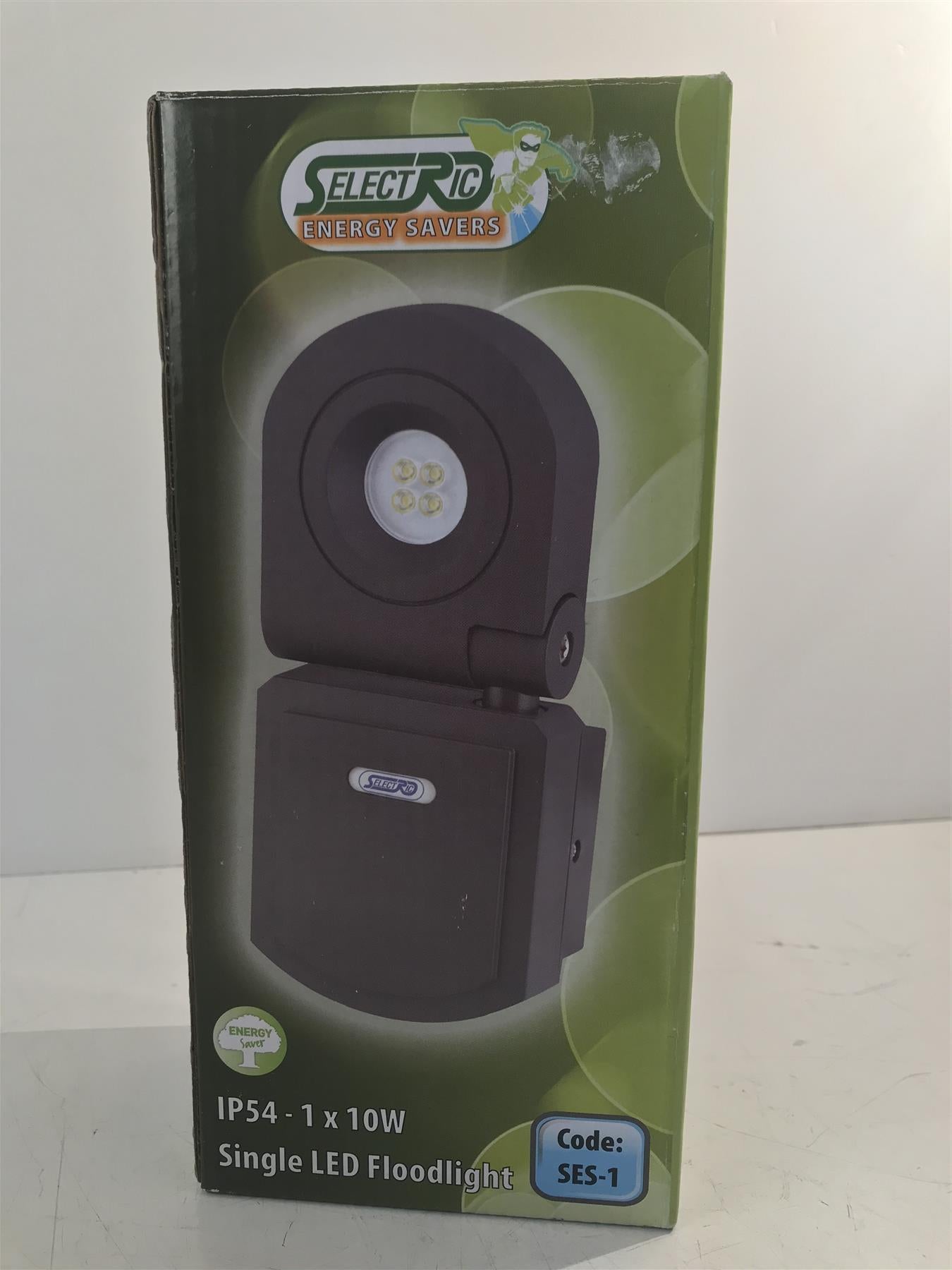 Selectric SES-1 Single LED Floodlight IP54 10 Watt