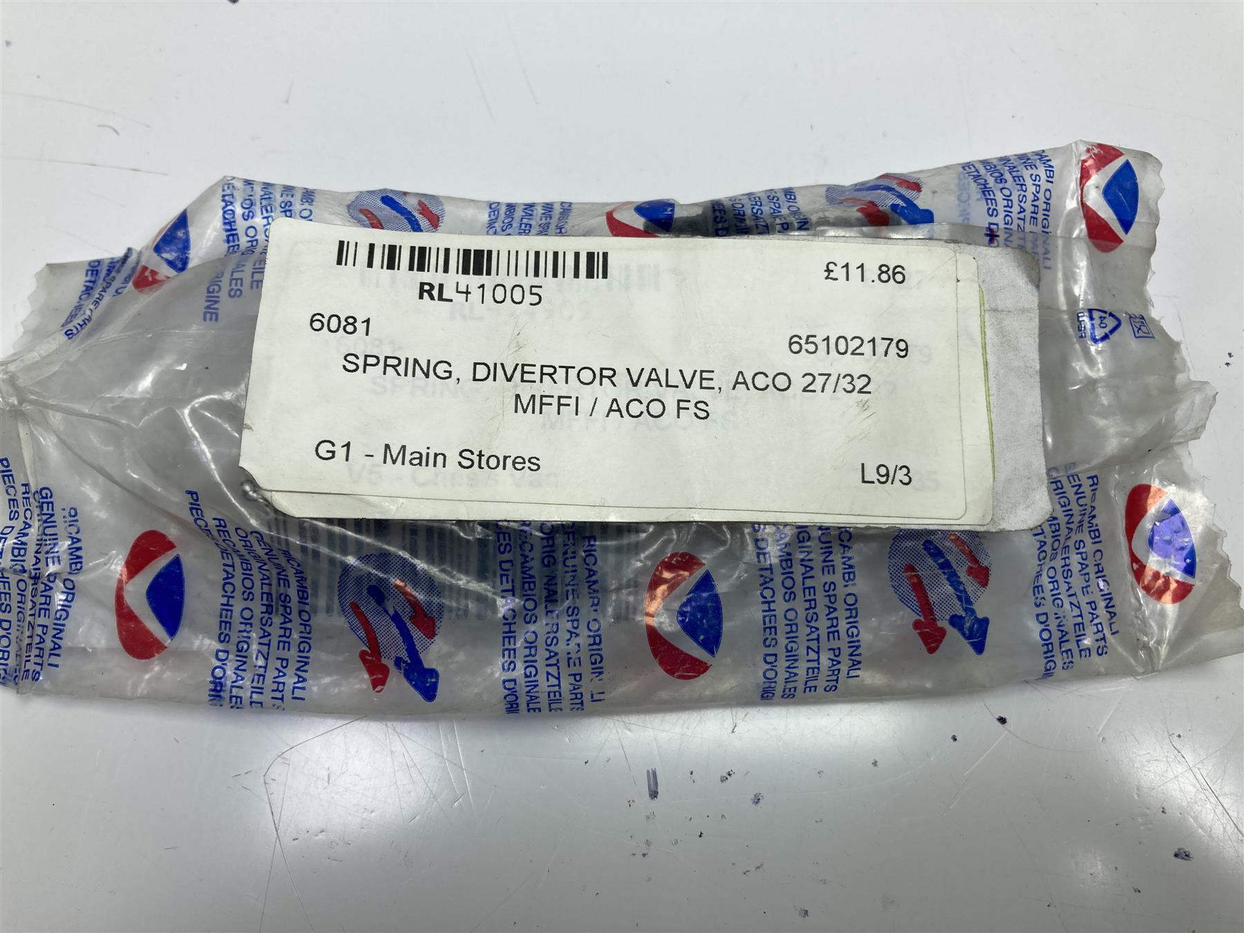 Ariston  65102179 NOW USE 65105144 ASSEMBLED SHUTTER