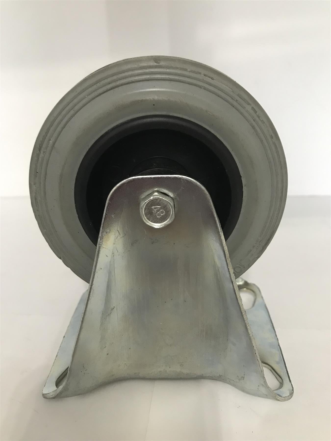 Fixman 873019 100mm Rubber Fixed Castor 70kg