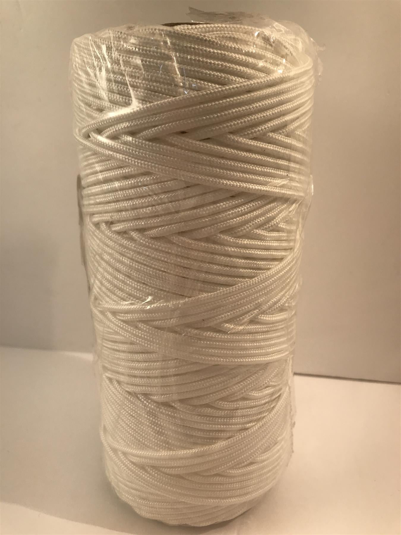 100m (328ft0ft) roll of 6H Super Strong White No. 3 Nylon Blind Cord
