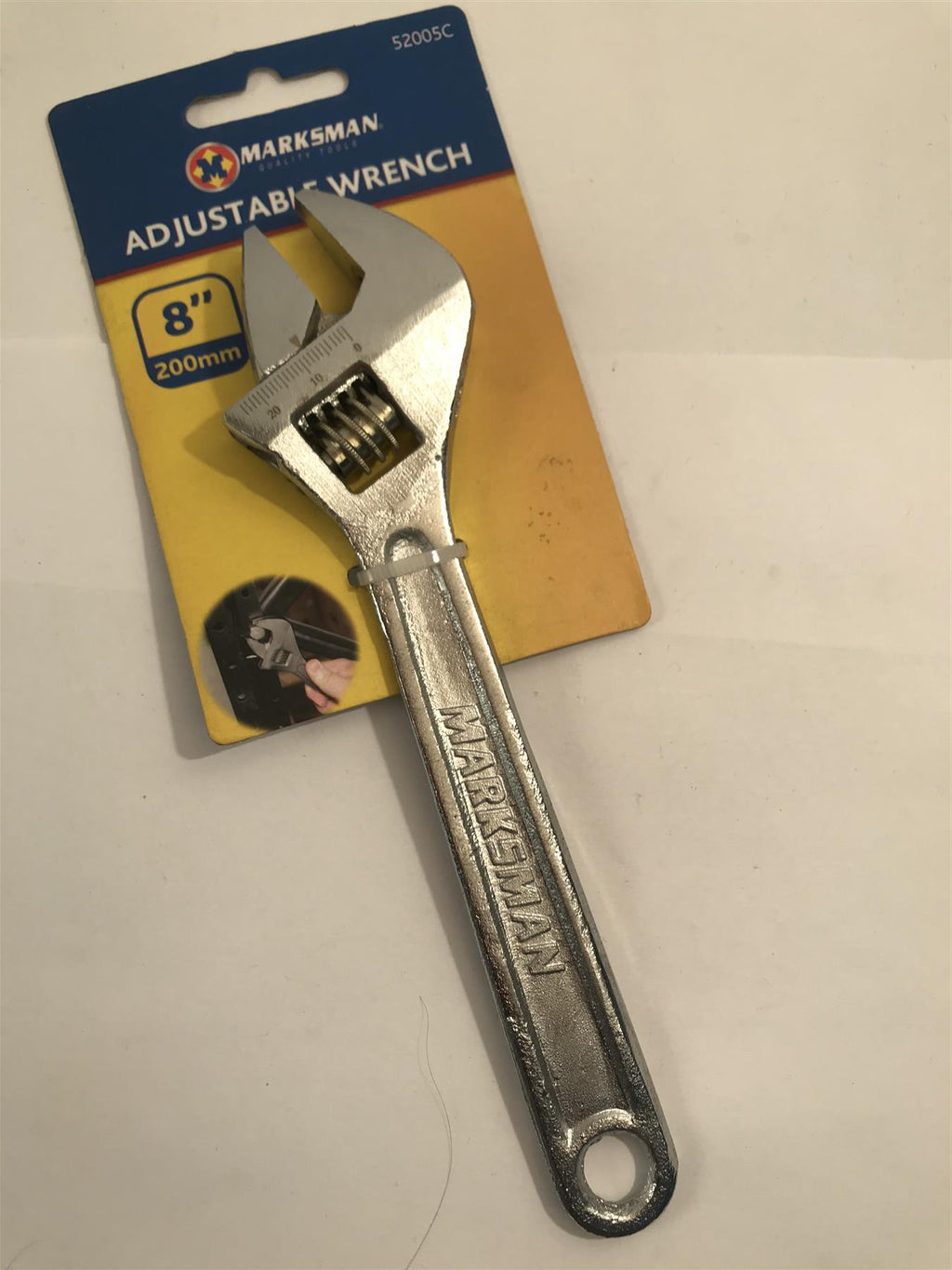 Marksman 8" (200mm) Adjustable Wrench  52005C