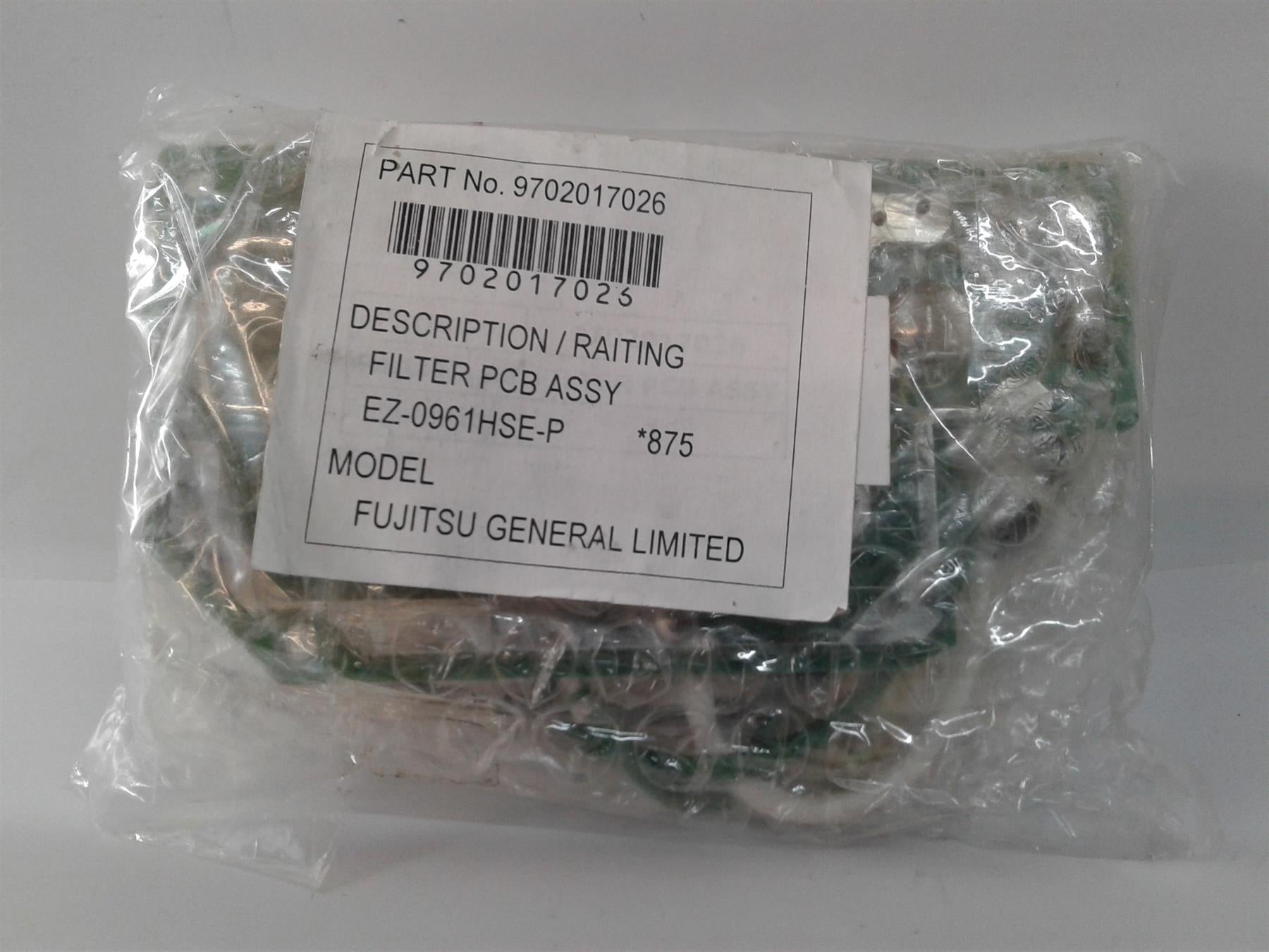 NEW FUJITSU AST24RSG-W  FILTER (POWER) PCB ASSY 9702017026