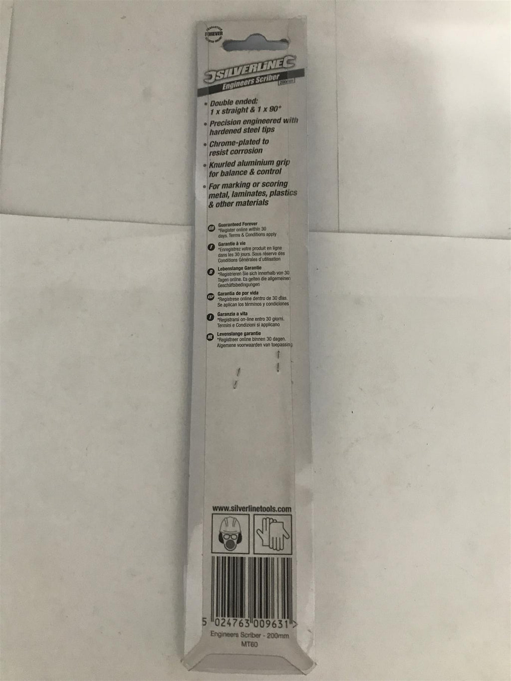 Silverline Engineers Scriber 200mm  MT60
