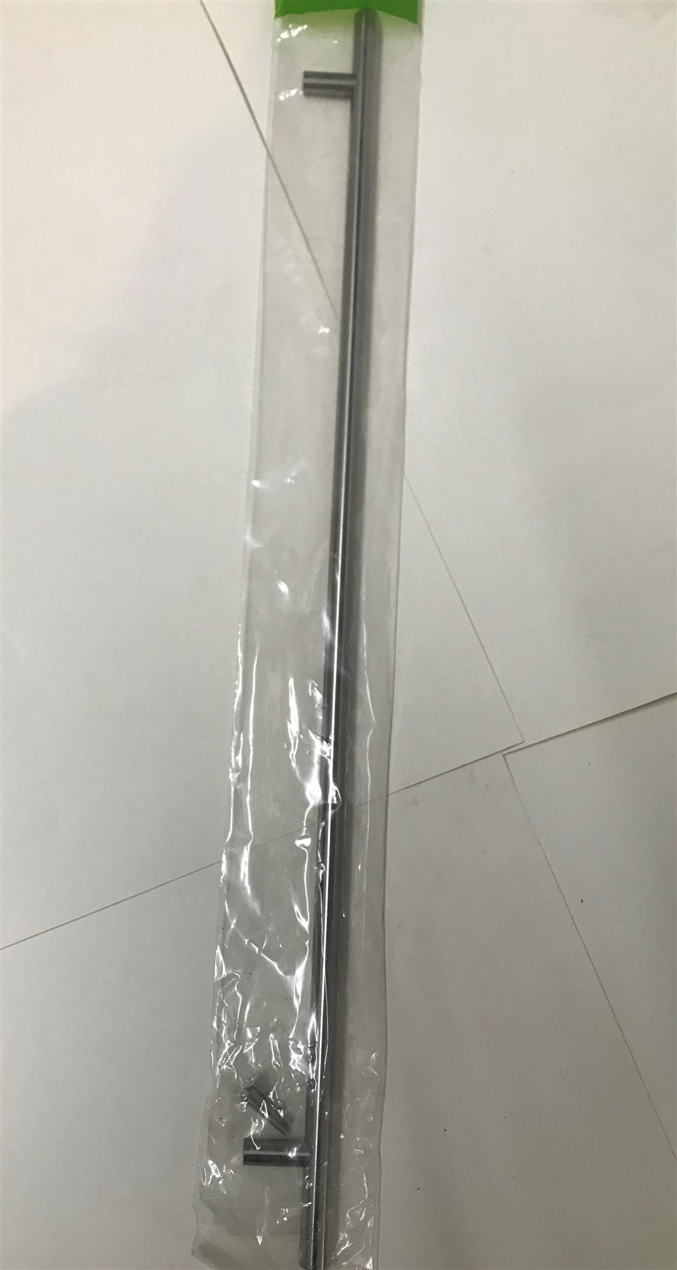 Super Rod Handle for Cupboards - Brushed Nickle 480mm SP4965