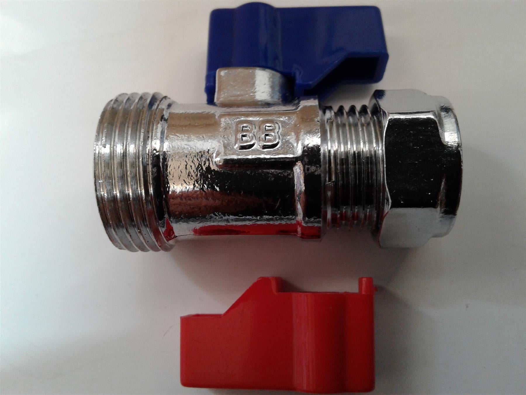 Plumbob 859556 15mm x 3/4" Straight Washing Machine Tap