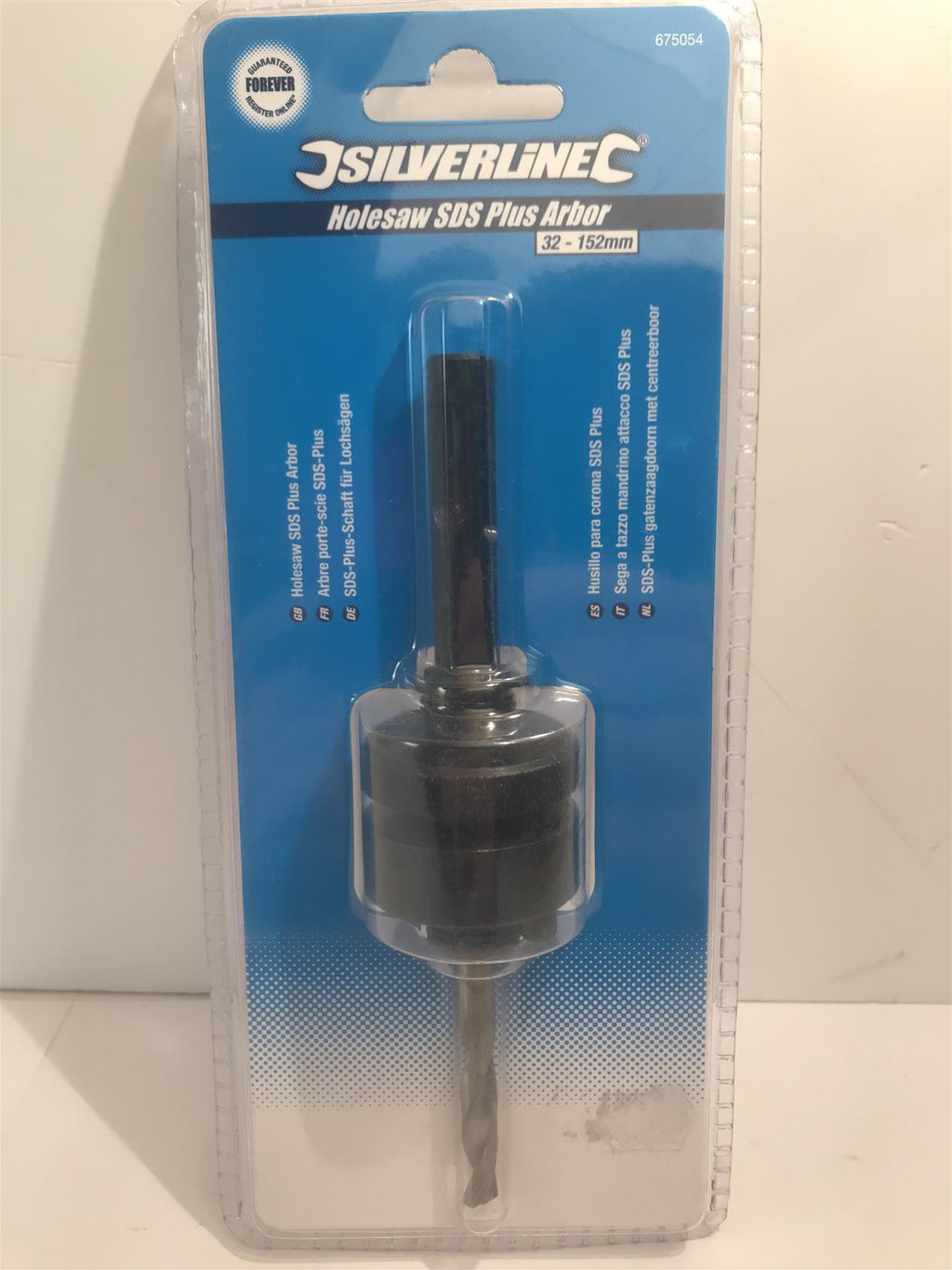 Silverline Holesaw SDS Plus Arbor 32-152mm  675054