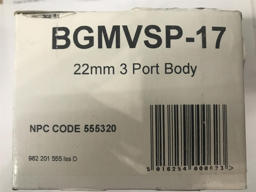 Drayton British Gas Bgmvsp-17 22mm 3 Port Valve Body