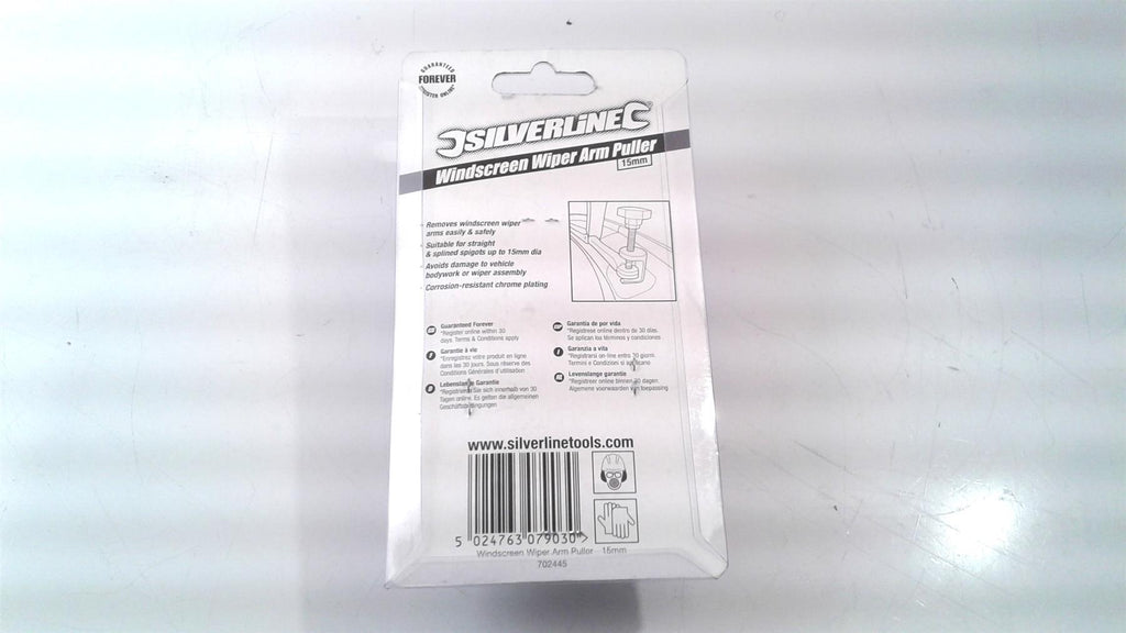 Silverline Windscreen Wiper Arm Puller 15mm 702445