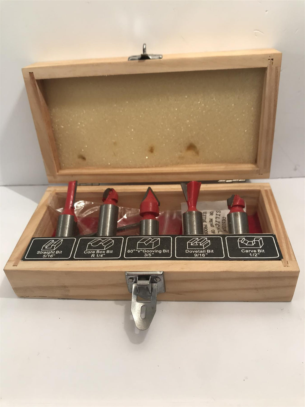 Marksman 5pc Router Bits Set 5803C