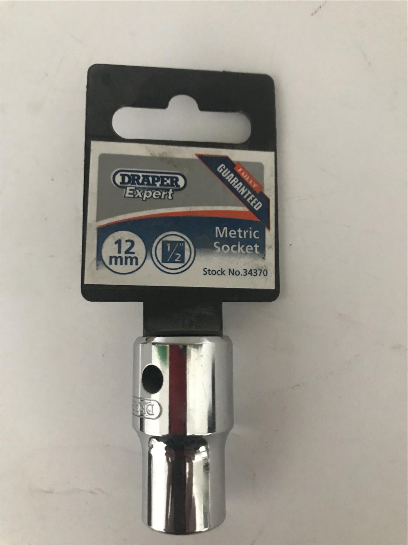 Draper 34370 Expert 1/2" 12mm Metric Socket