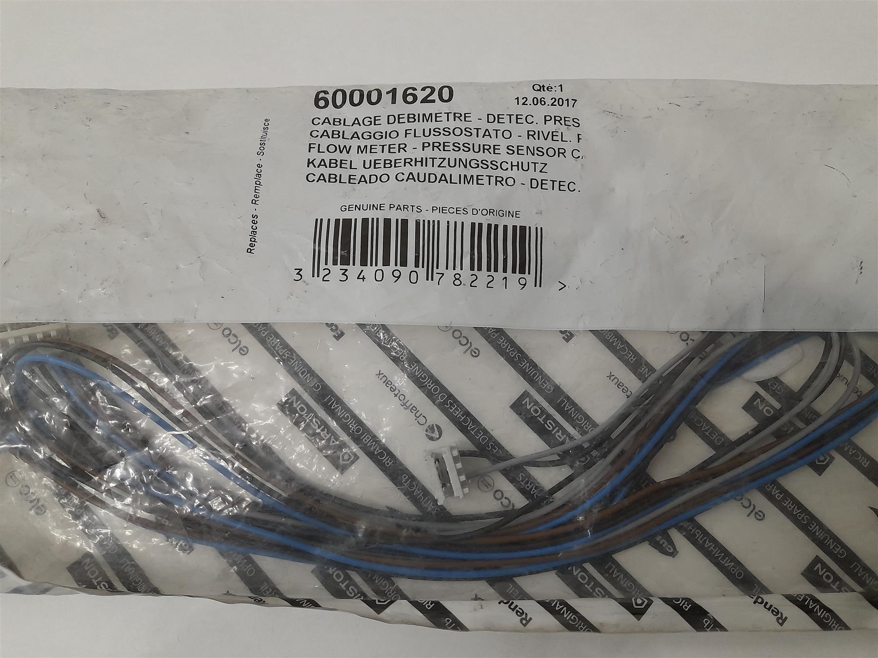 Ariston 60001620 Flow Meter Cable Pressure Sensor