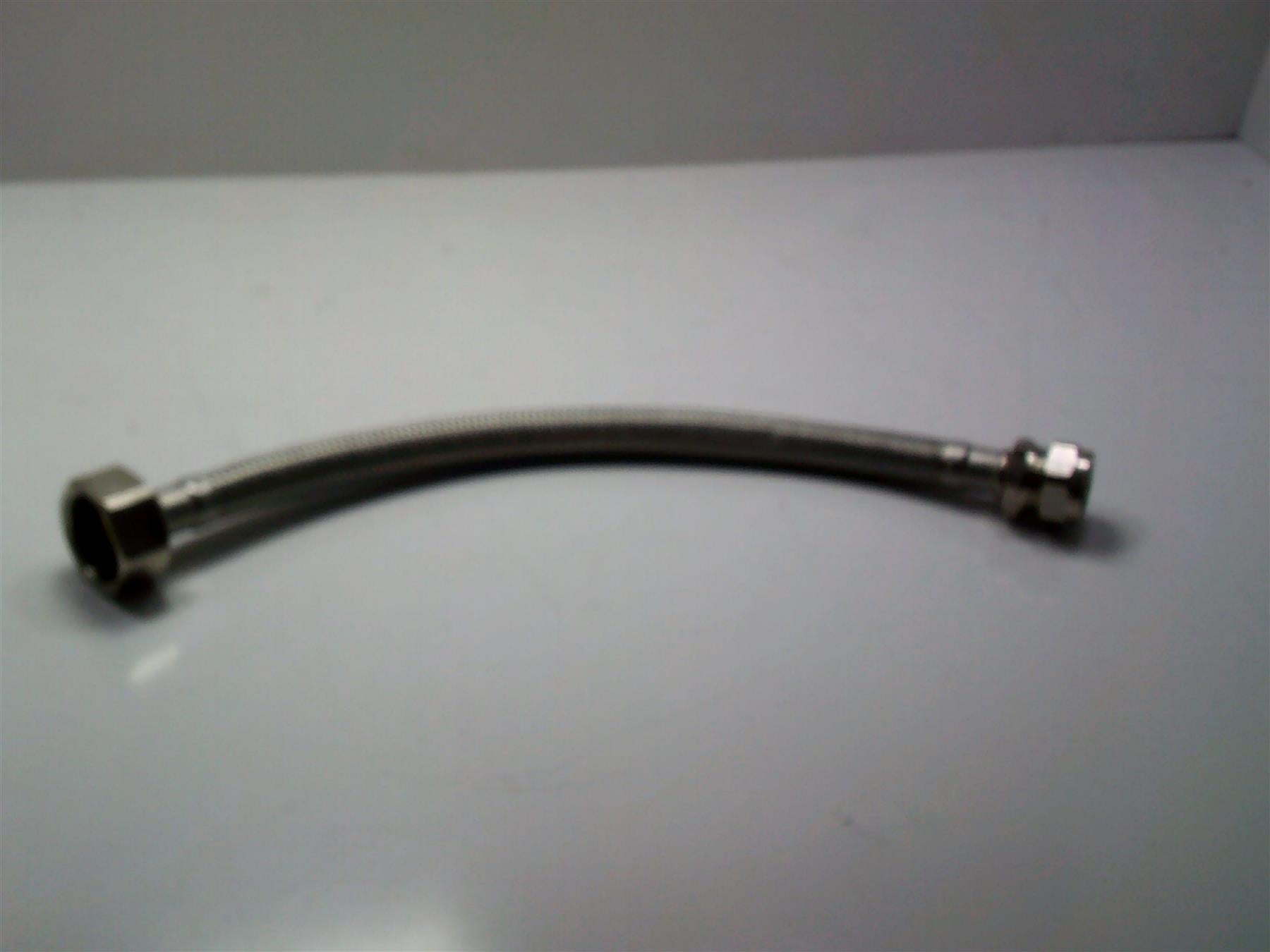 New Flexi Pipe Connector 15mm x 1/2" BSP 300mm Hose WRAS Approved