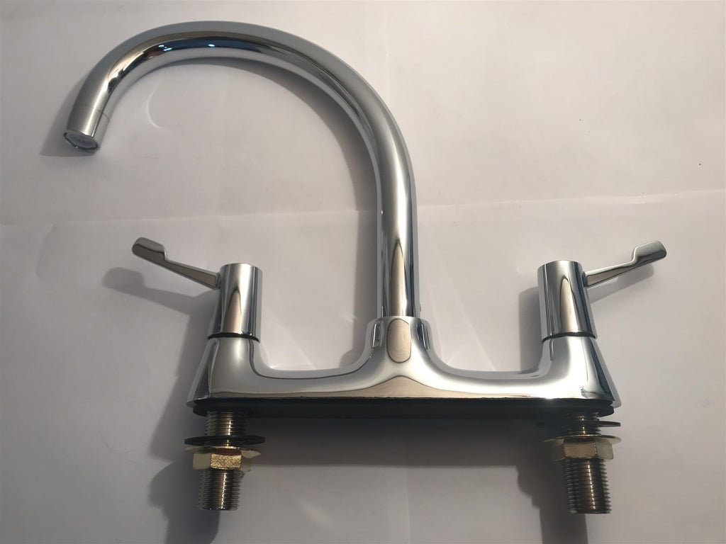 Bristan Lever Deck Sink Mixer Chrome With Ceramic Disc Valves VAL2 DSM C CD