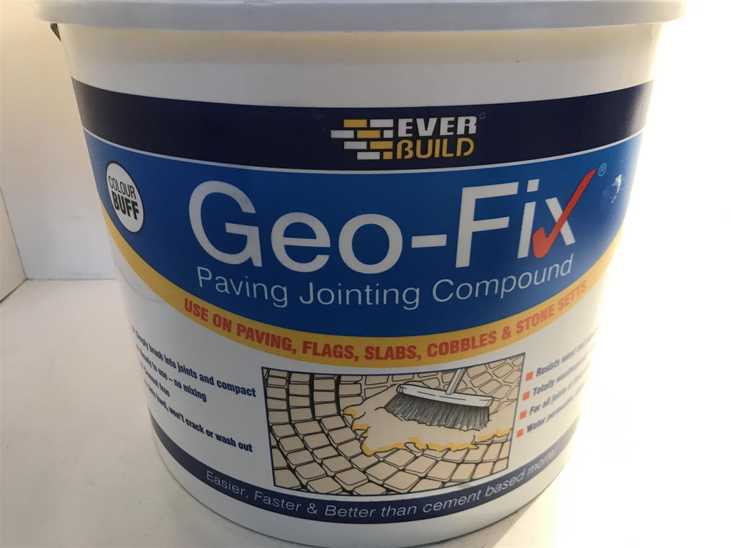 Everbuild Geo-Fix 20 KG Buff Paving Jointing Compound Mortar Pointing