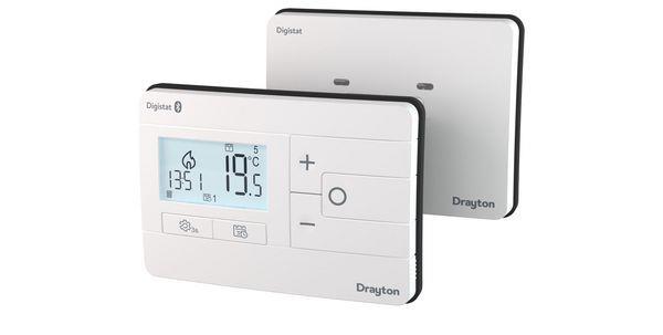 Drayton Digistat Programmable Wireless Room Thermostat Dual Channel RF902