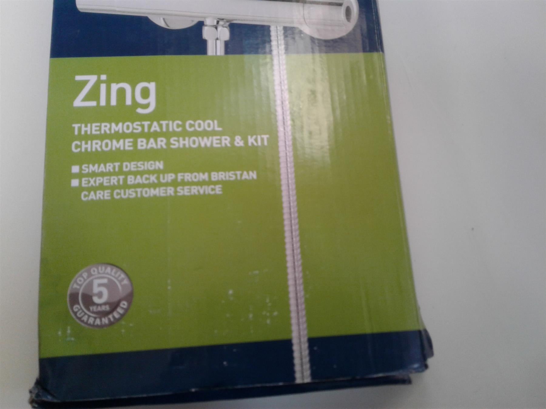 New Bristan ZI SHXSMCT C Zing Cool Touch Bar Shower Kit