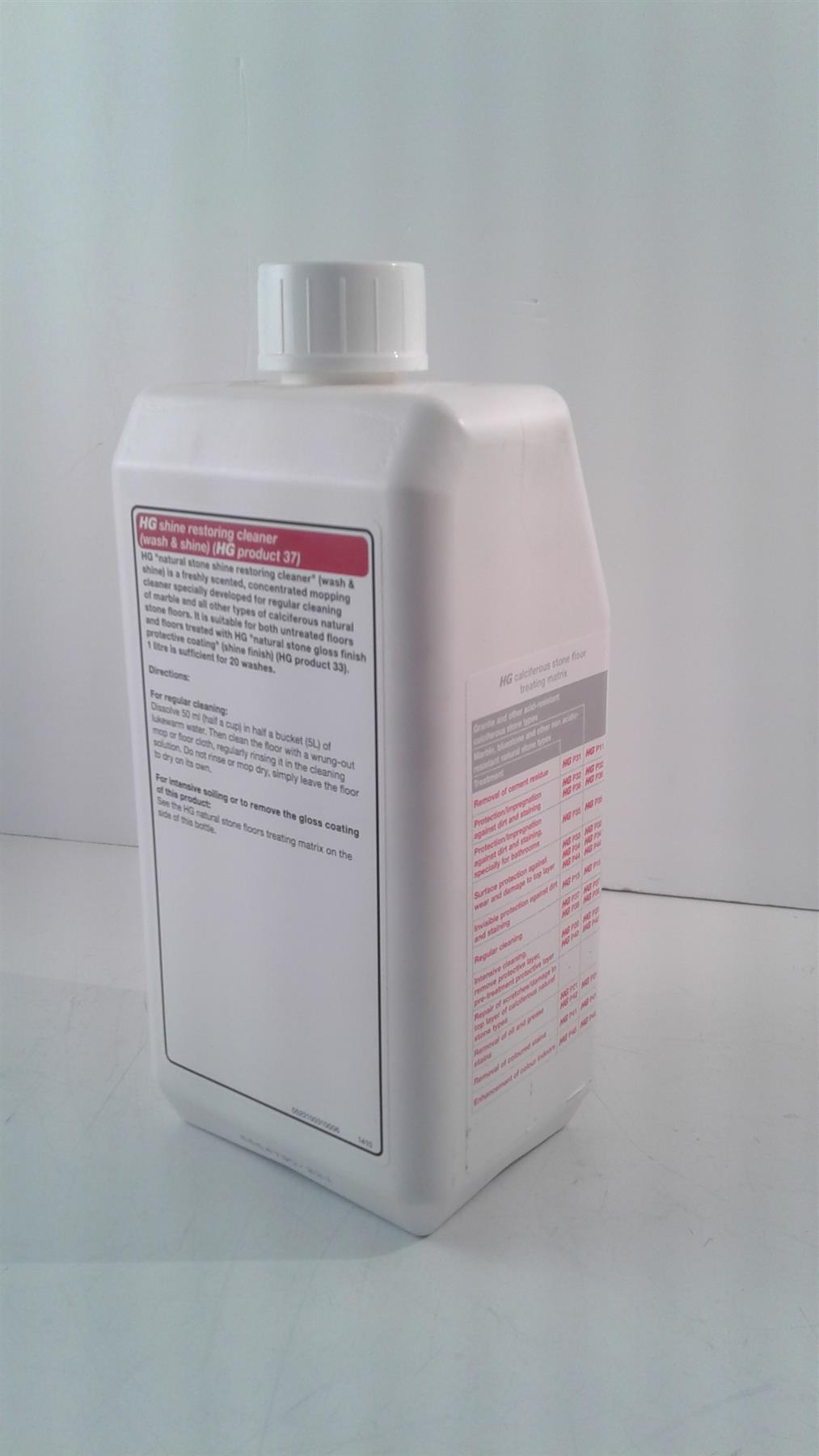 HG Shine Restoring Cleaner (Wash & Shine) - 1L