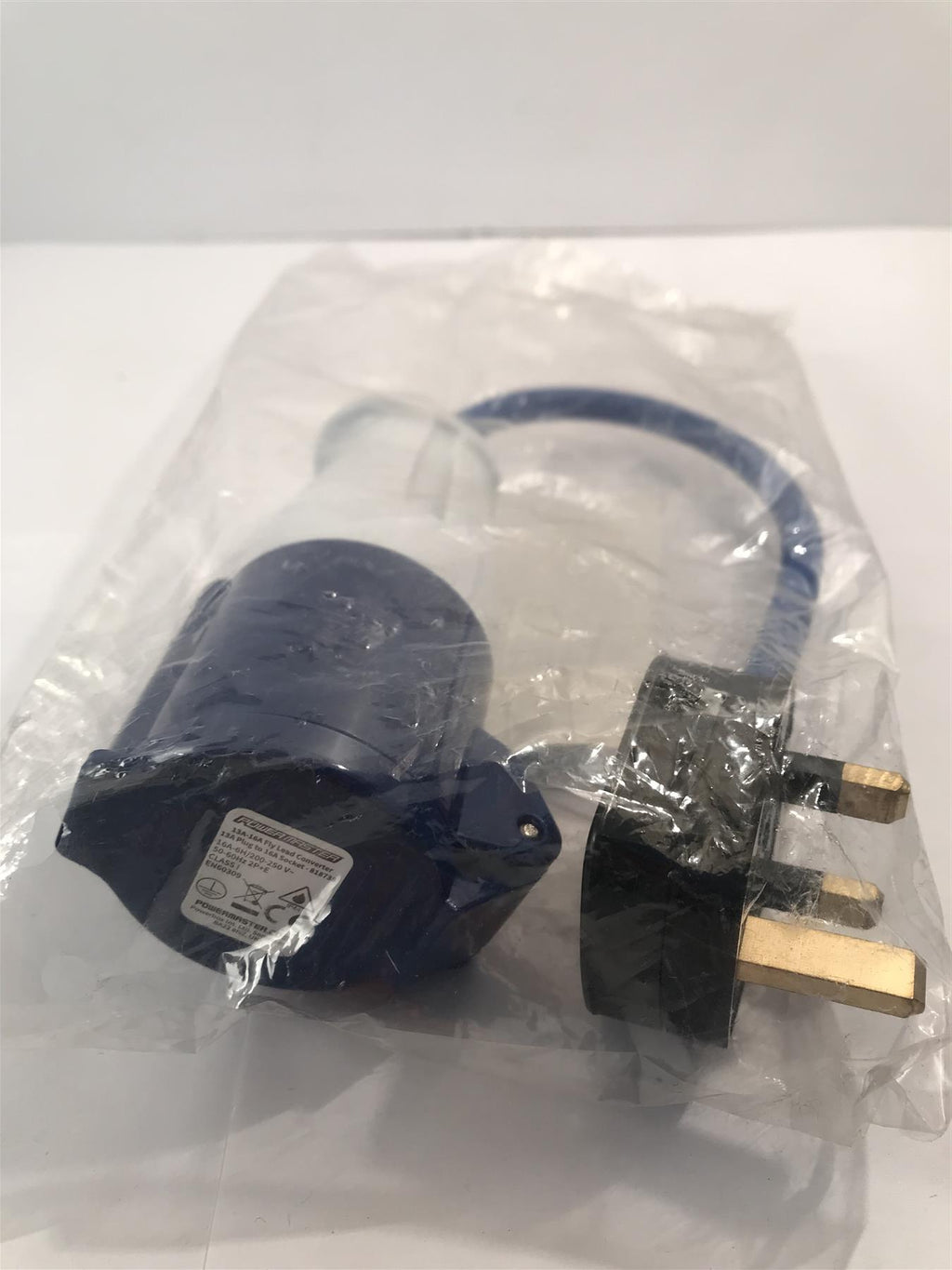 Power Master 13A-16A Fly Lead Converter 13A Plug to 16A Socket  818738