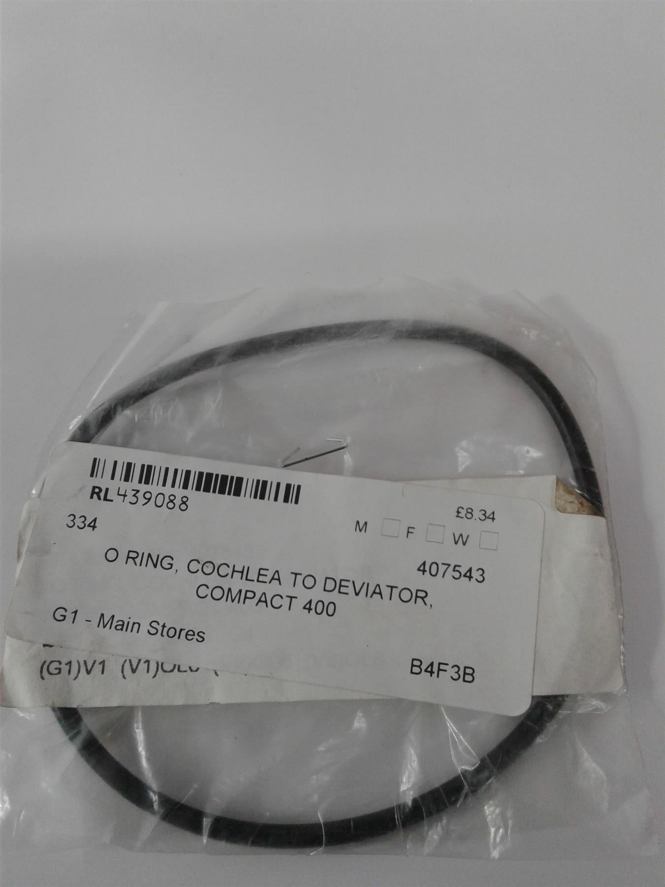 NEW ARISTON PUMP ORING 407543