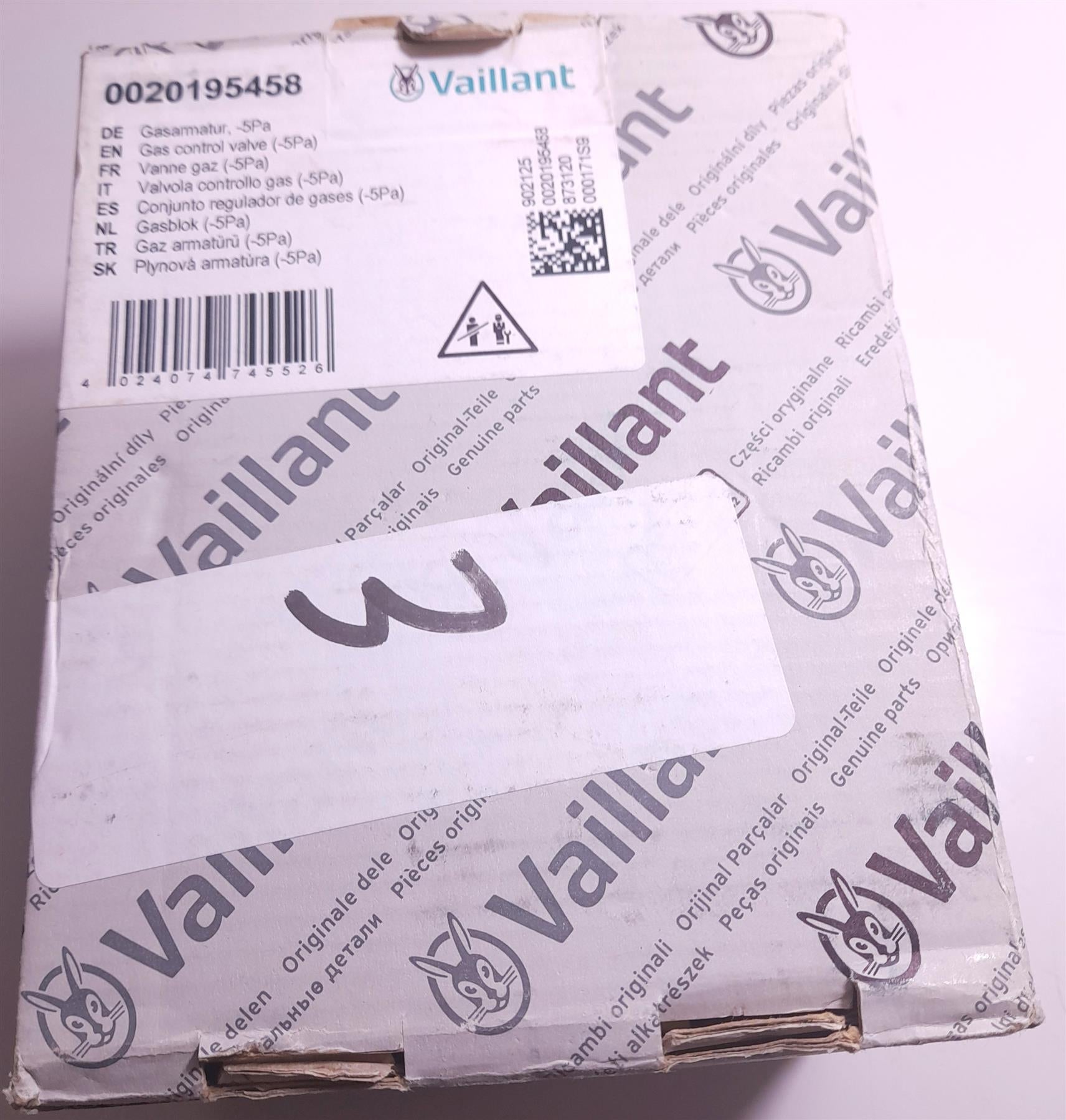VAILLANT ECOFIT PURE & ECOTEC PLUS GAS VALVE 0020195458