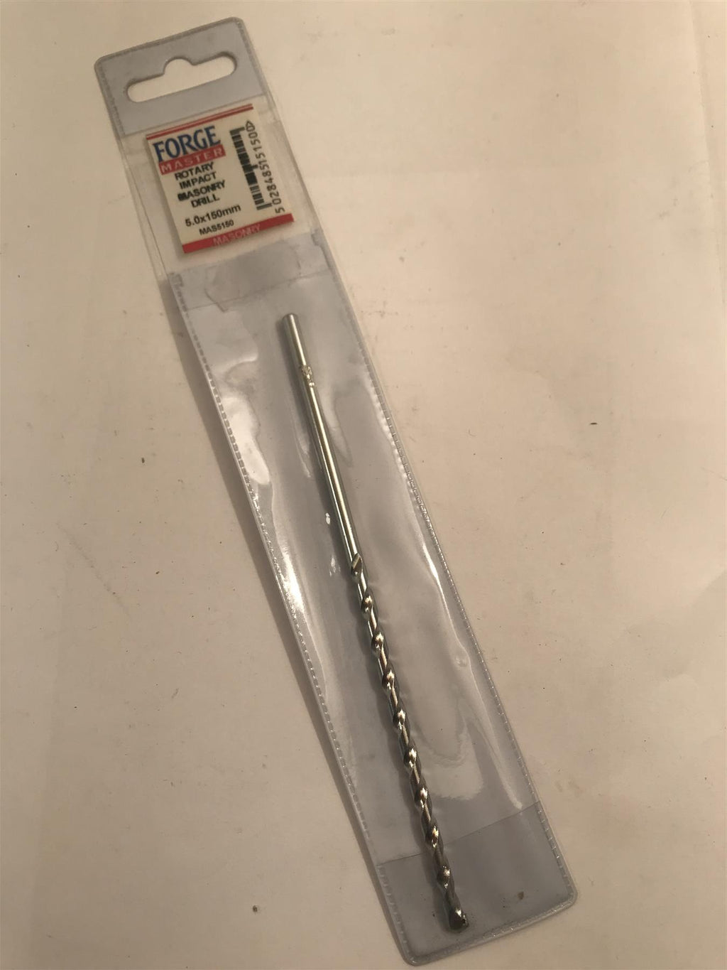 Forge Master 5 x 150mm Rotary Impact Masonry Drill Bit MAS5150