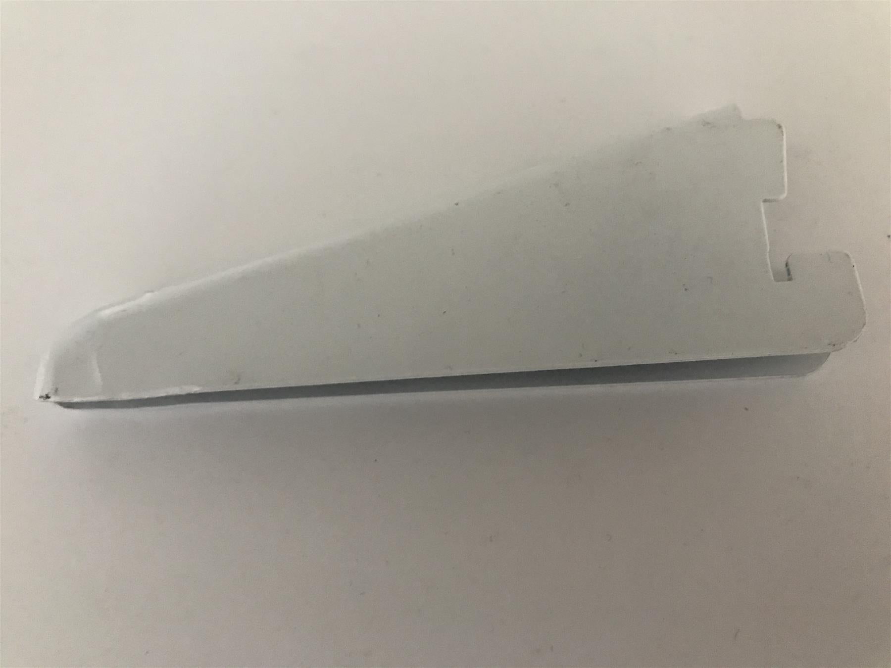 White Shelf Bracket 120mm  11205