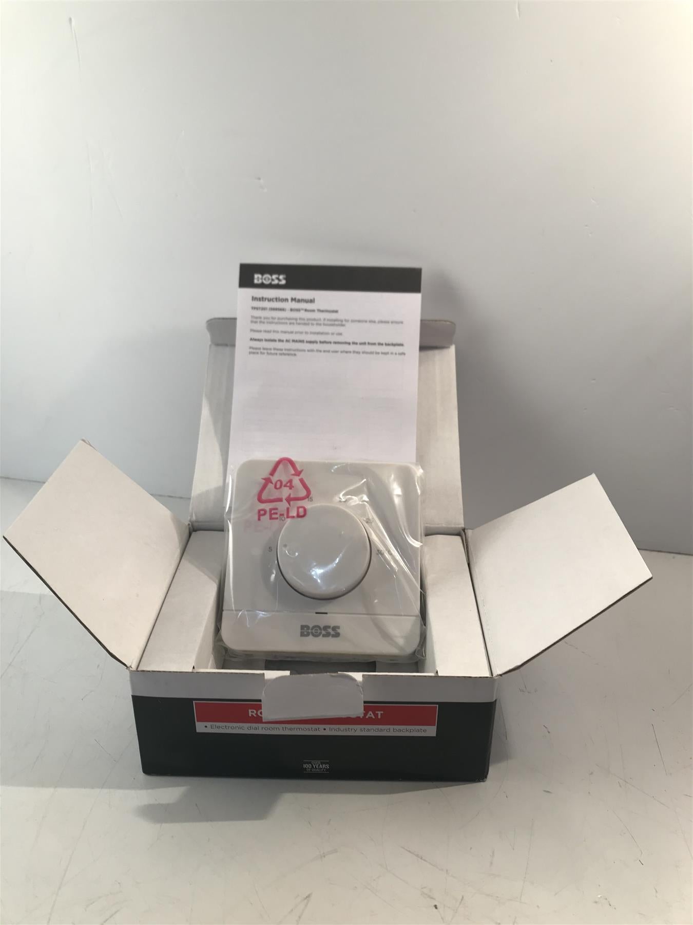 Boss Room Thermostat TPST201 569566 Electronic Dial Room Stat