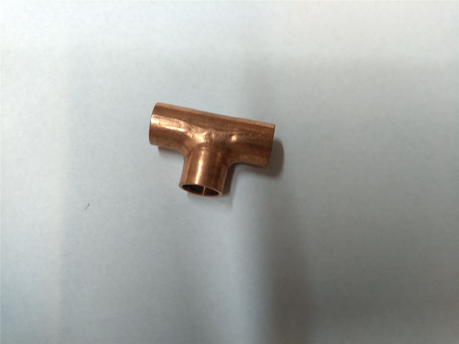 Plumbing End Feed Copper Fitting Equal Tee 8mm