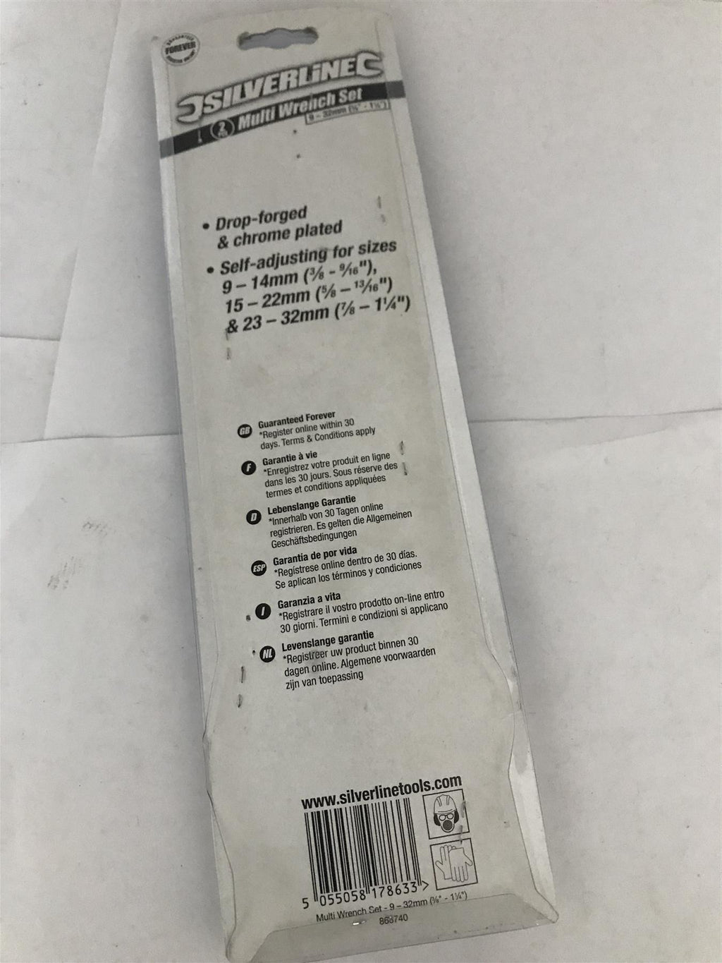 Silverline 2Pc Multi Wrench Set 9-32mm  868740