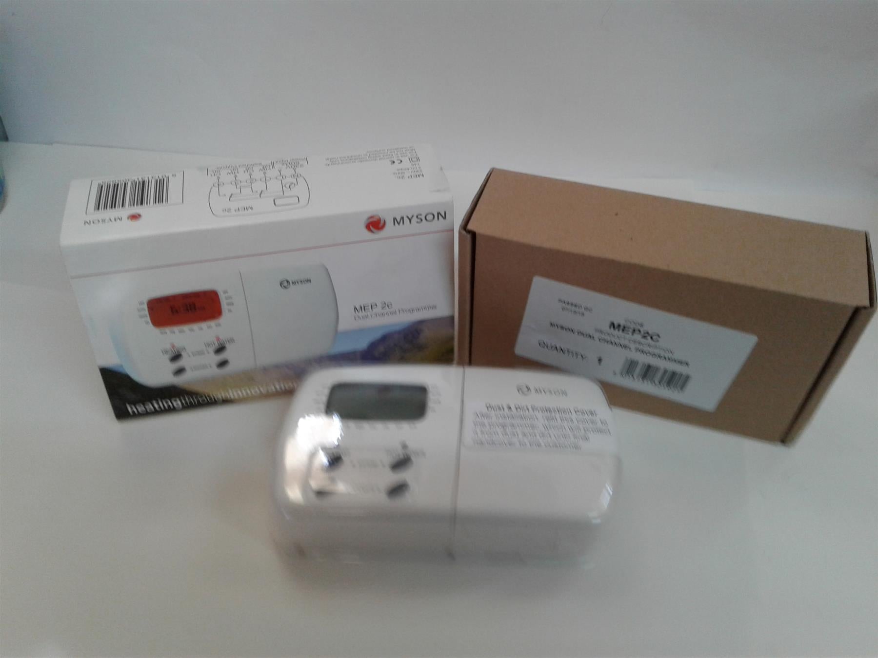 New MYSON MEP2c Dual Channel Heating Programmer