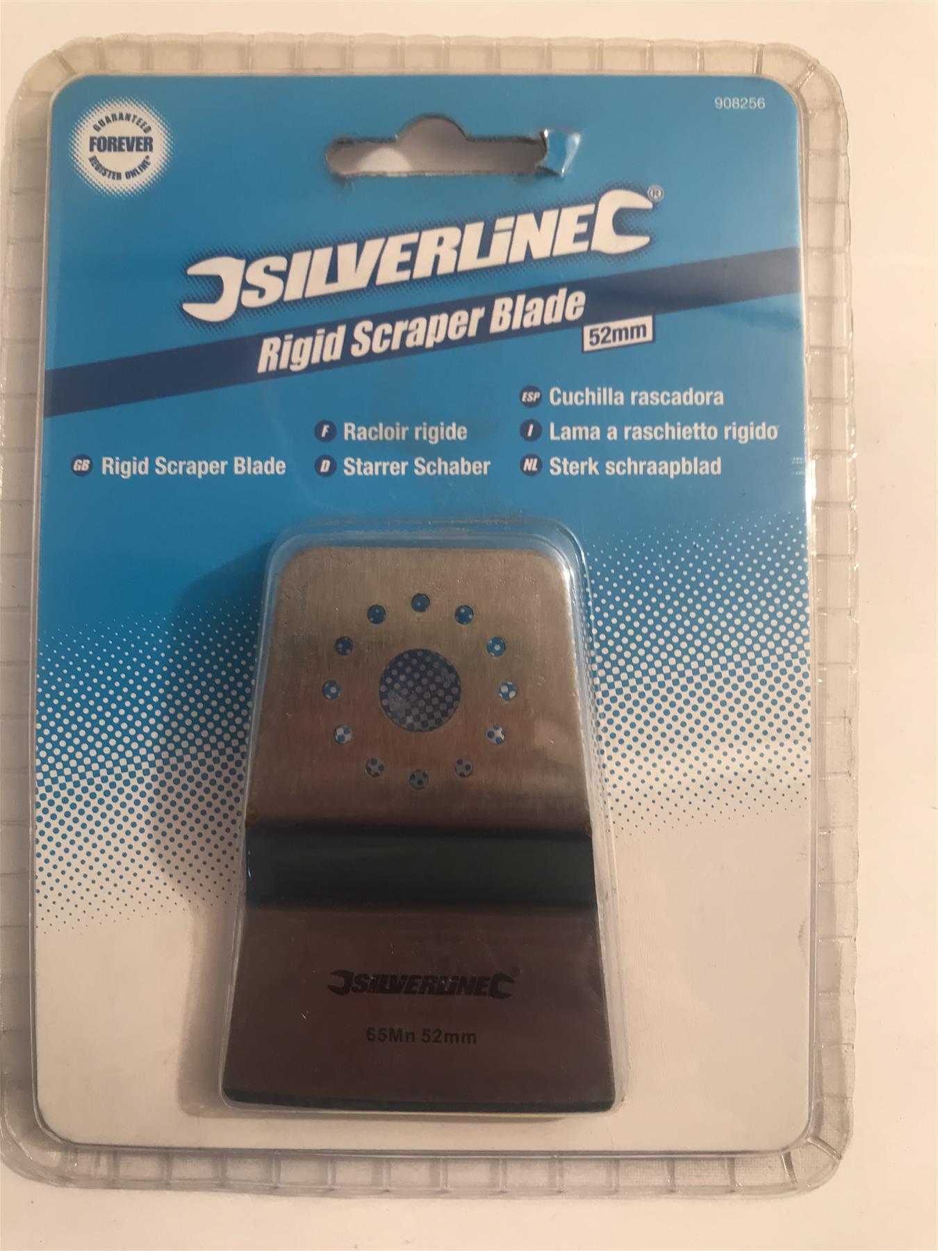 Silverline rigid Scraper Blade 52mm  908256