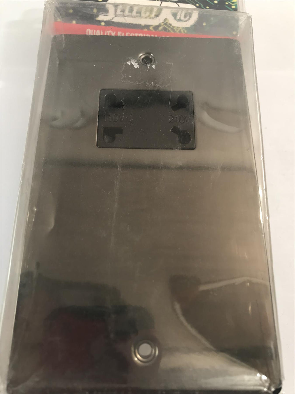 Black Nickel Shaver Socket 110 - 240V