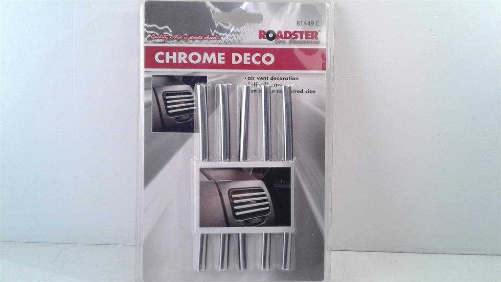 Roadster Chrome Deco Air Vent Decoration
