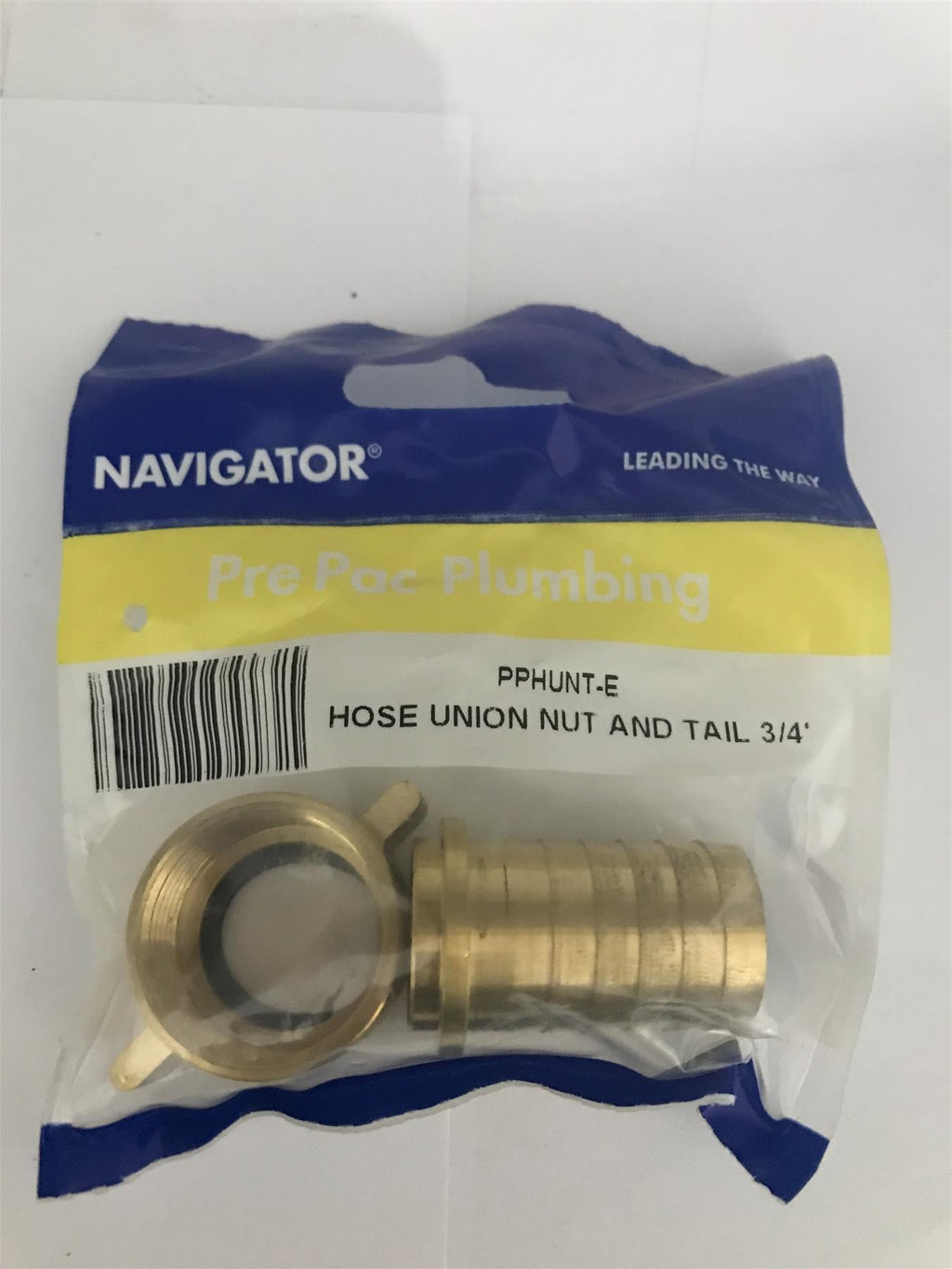 Navigator 3/4" Hose Union Nut and Tail  PPHUNT-E