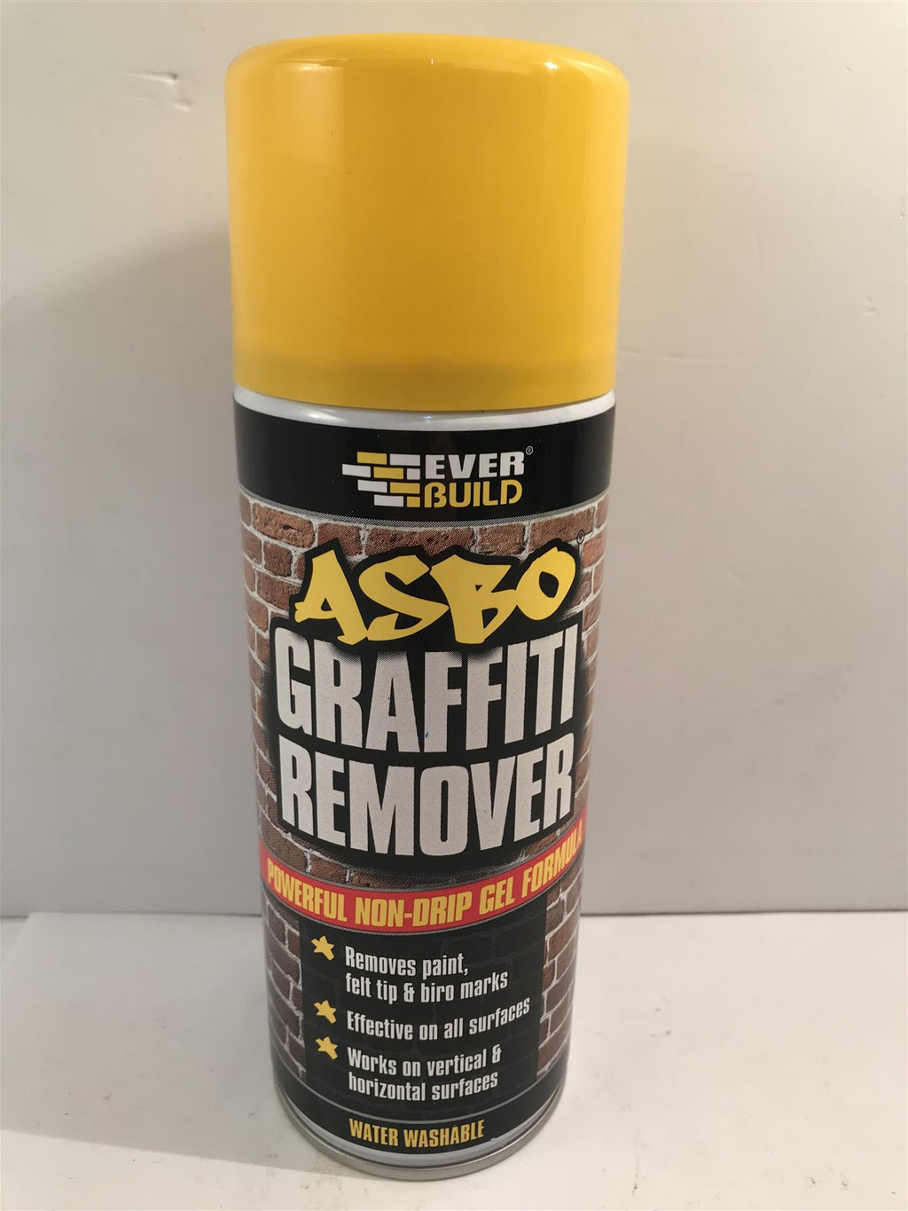 EVERBUILD ASBO GRAFFITI REMOVER 400ml REMOVES PAINT LOW ODOUR