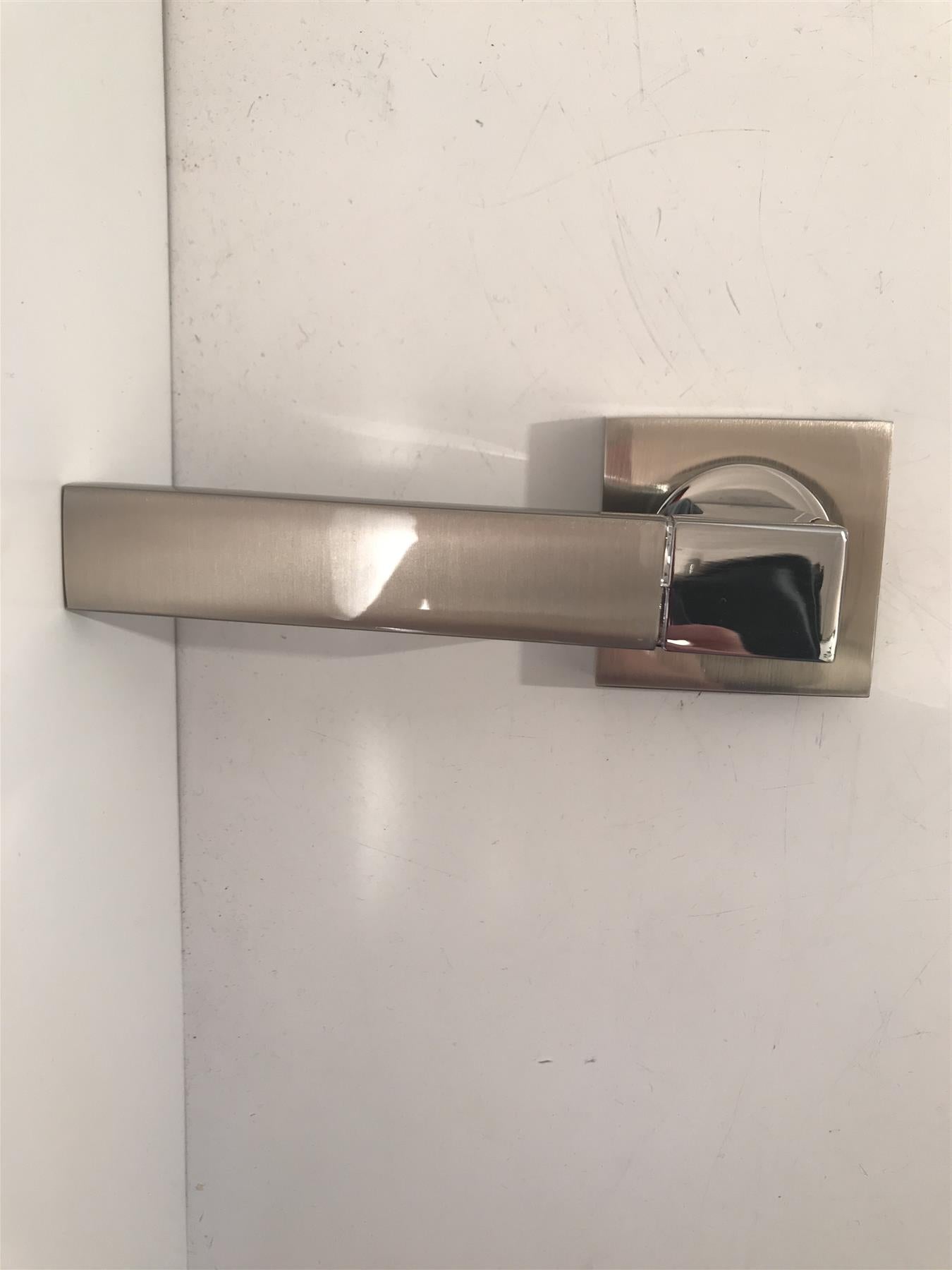 Fortessa Ares Satin Nickel/ Chrome Polish Ares Door Lever Handle FDEARE-SN/CP
