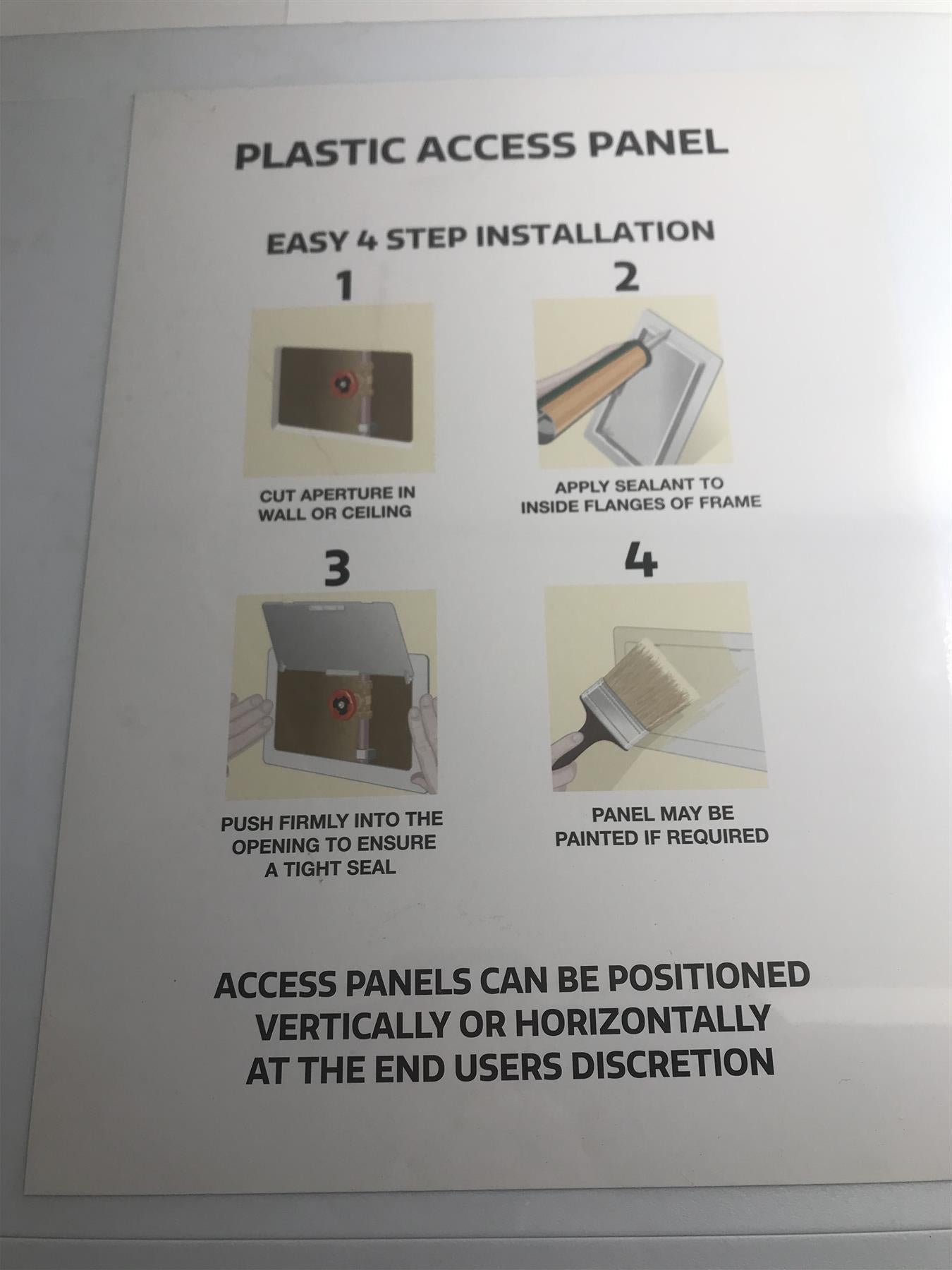 Access Panel 300mm X 300mm Paintable 462235