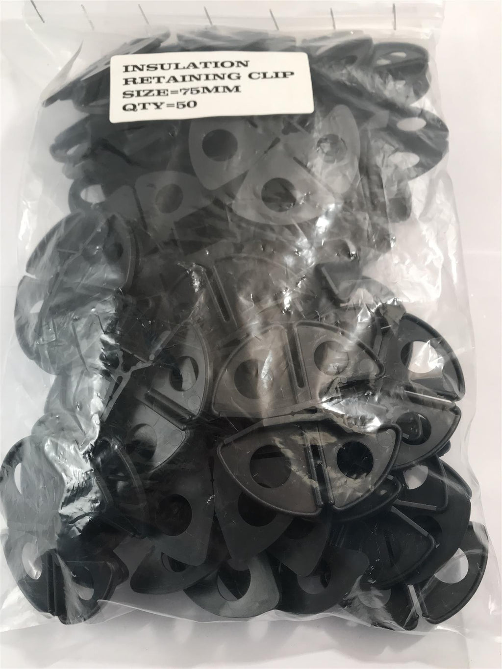 Insulation Retaining Clip 75mm Pack of 50