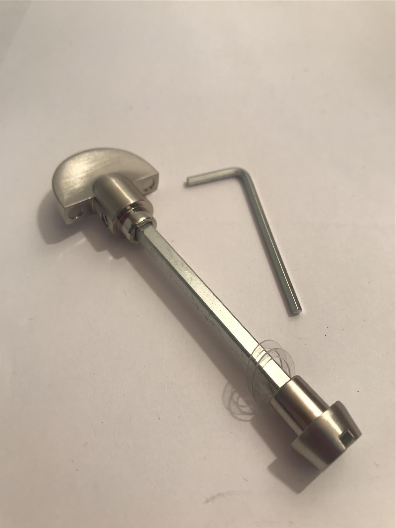 Replacement Bathroom Snib Thumb Turn Satin Chrome