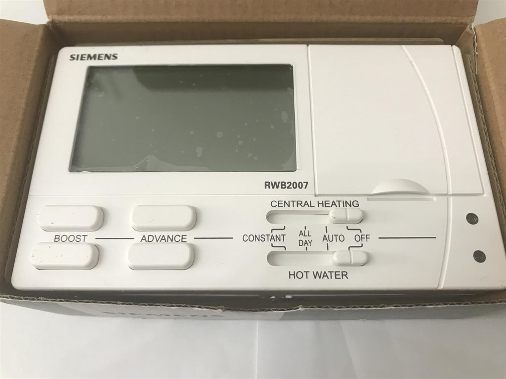 Siemens RWB2007 Twin Channel Digital 7 Day Programmer Timeswitch