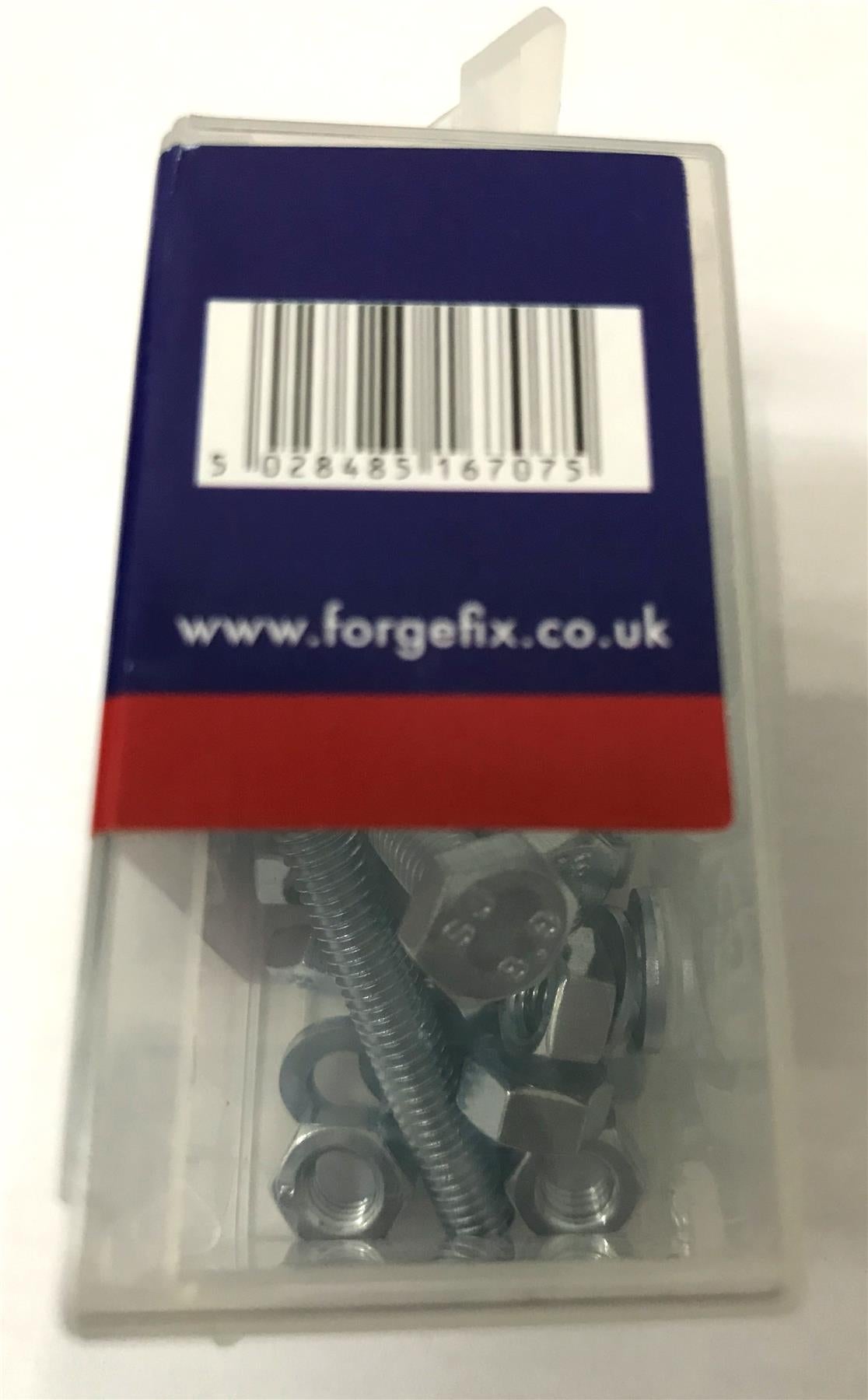 ForgeFix FPHBN640 High Tensile Set Screw ZP M6 x 40mm Forge Pack 8