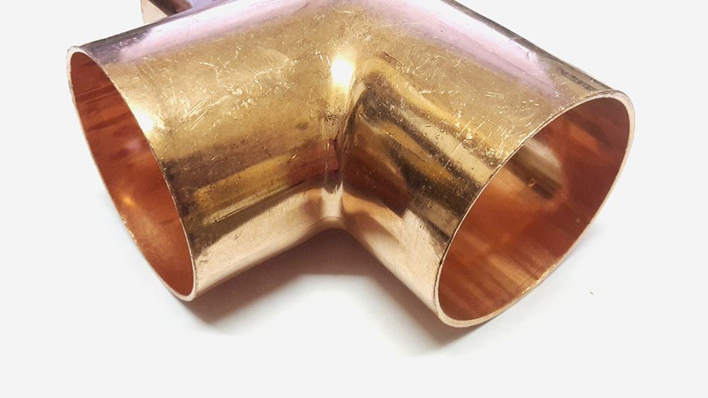 NEW COPPER EQUAL TEE 54mm FITTING