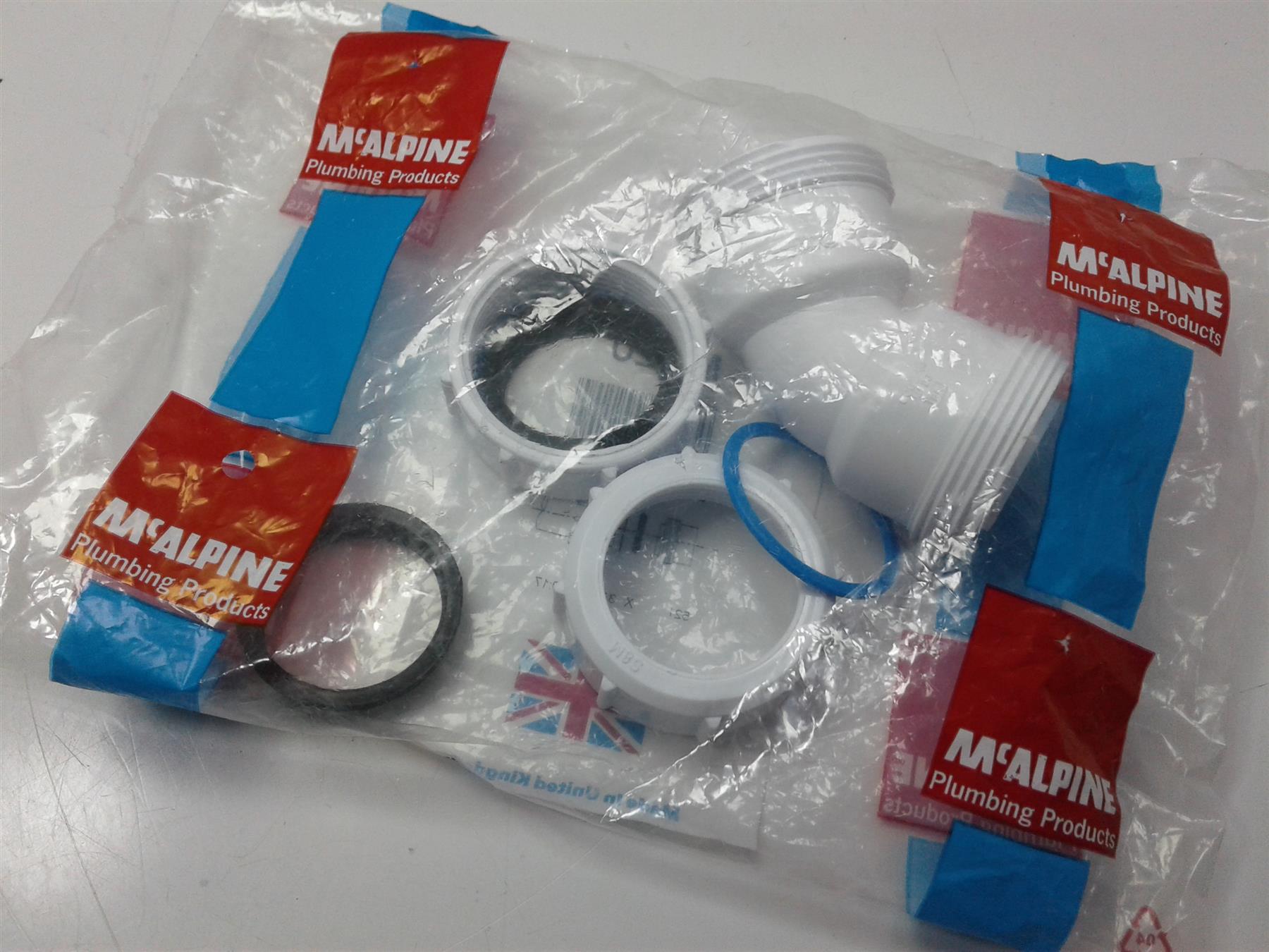 McAlpine 1 1/4" 135 degree Waste Pipe Bend - MS20
