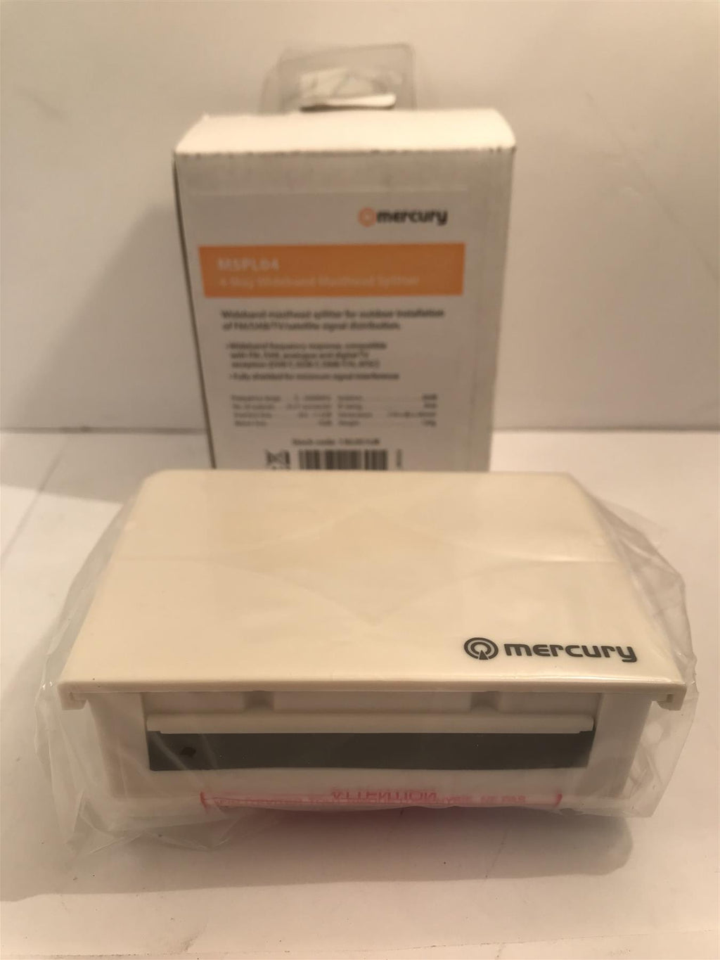 Mercury 4-Way Wideband Masthead Splitter  MSPL04