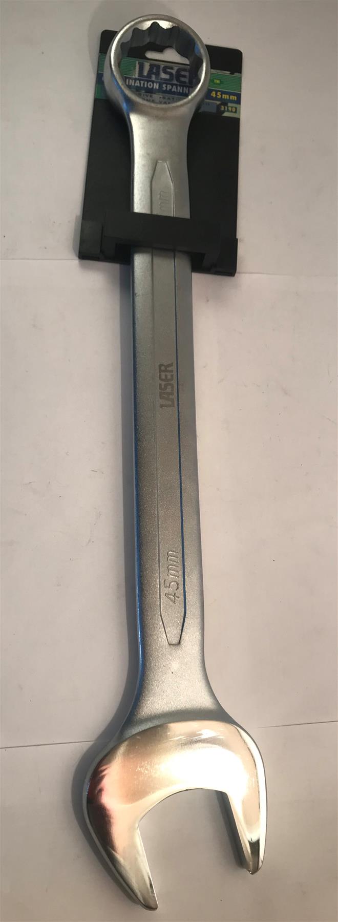 Laser Chrome Vanadium Combination Spanner 45mm  3190