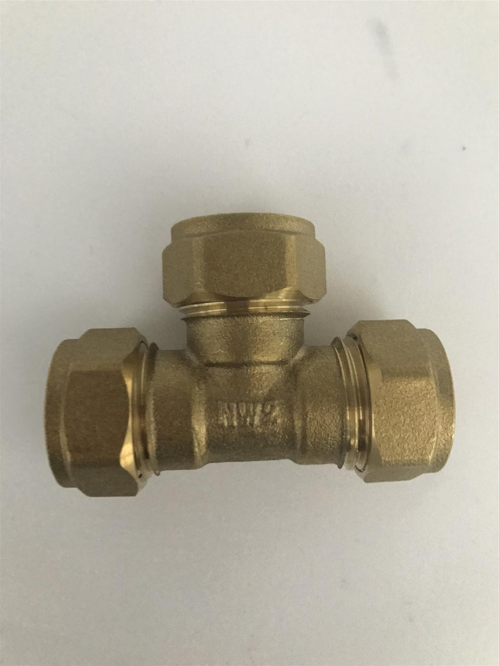 Navigator Brass 15mm Equal Tee Compression