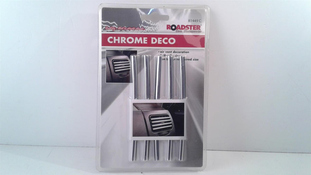 Roadster Chrome Deco Air Vent Decoration