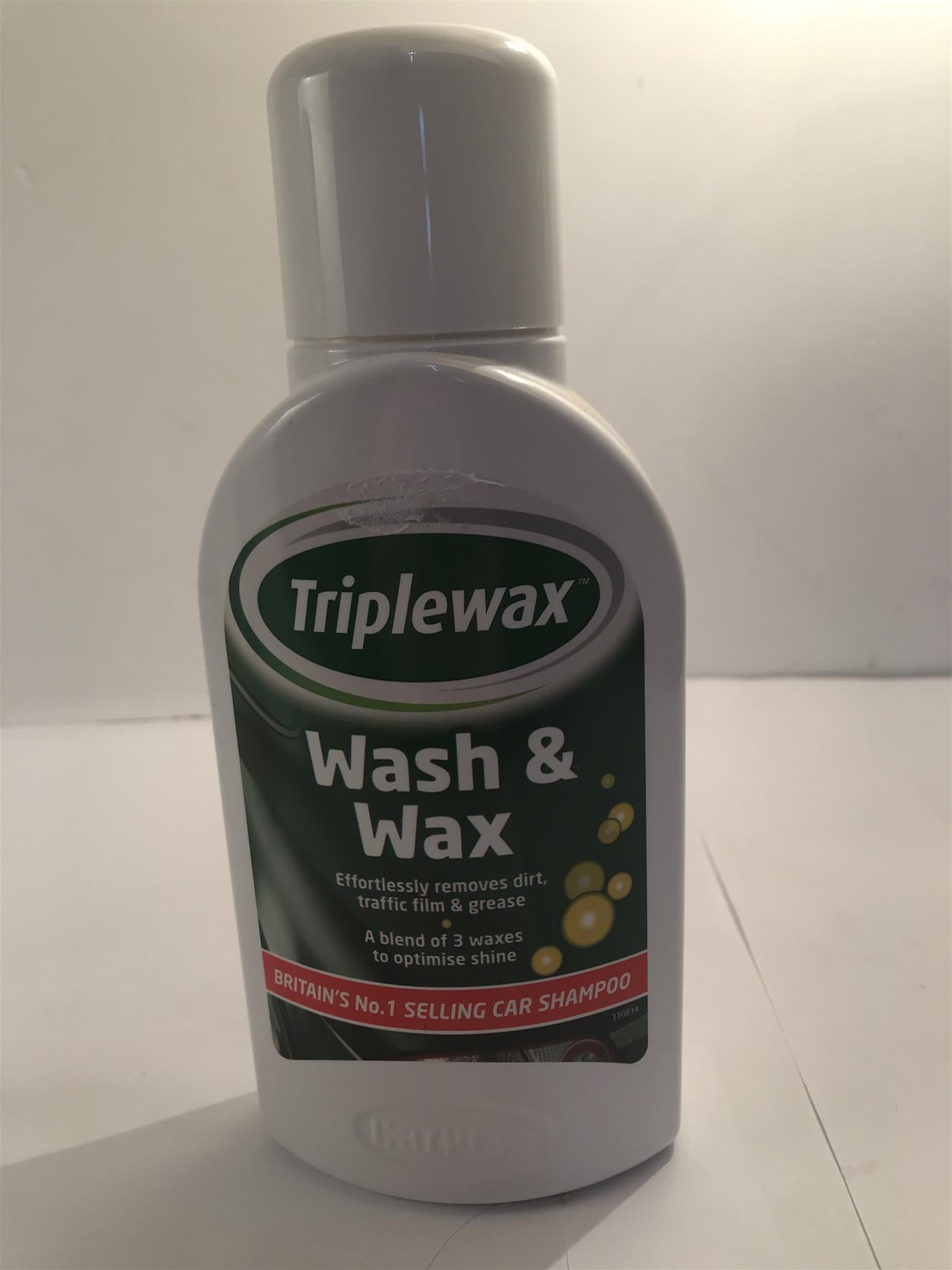 Car Plan Triplewax Wash & Wax 375ml  TCS375