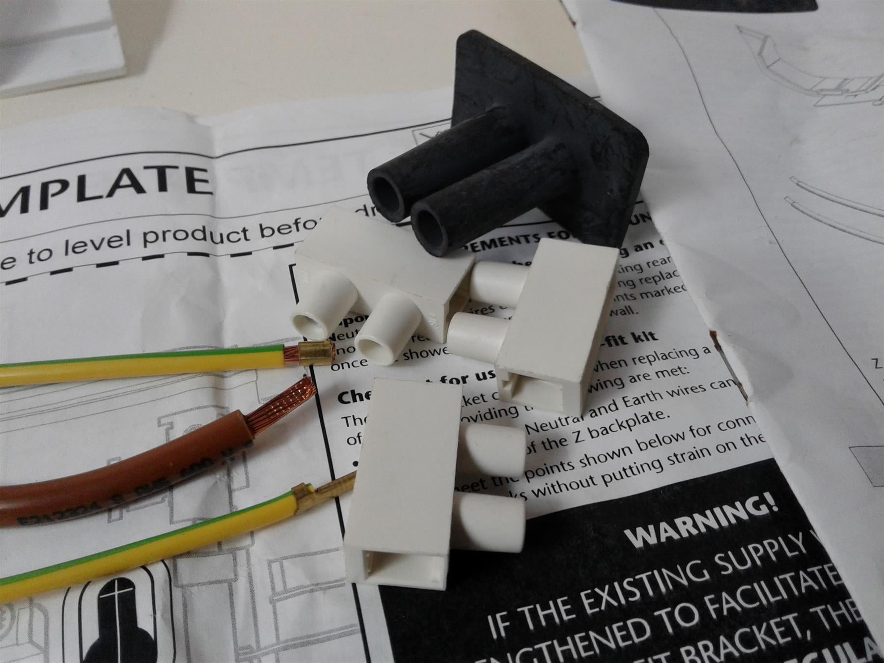 NEW TRITON UNI FIT KIT T70Z & T80Z SHOWER ELECTRIC - SPZUKIT